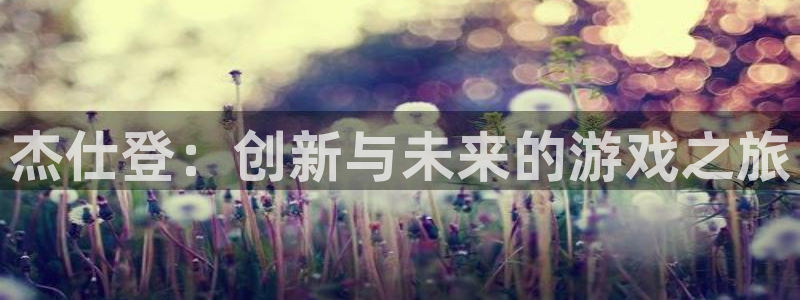 江苏新宝GG人力资源有限公司怎么样：杰仕登：创新与未来的游戏之旅